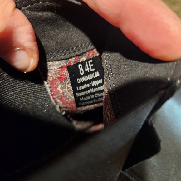 Dunham Graham Men's Black Leather Slip On Boots Size 8 - Picture 13 of 13